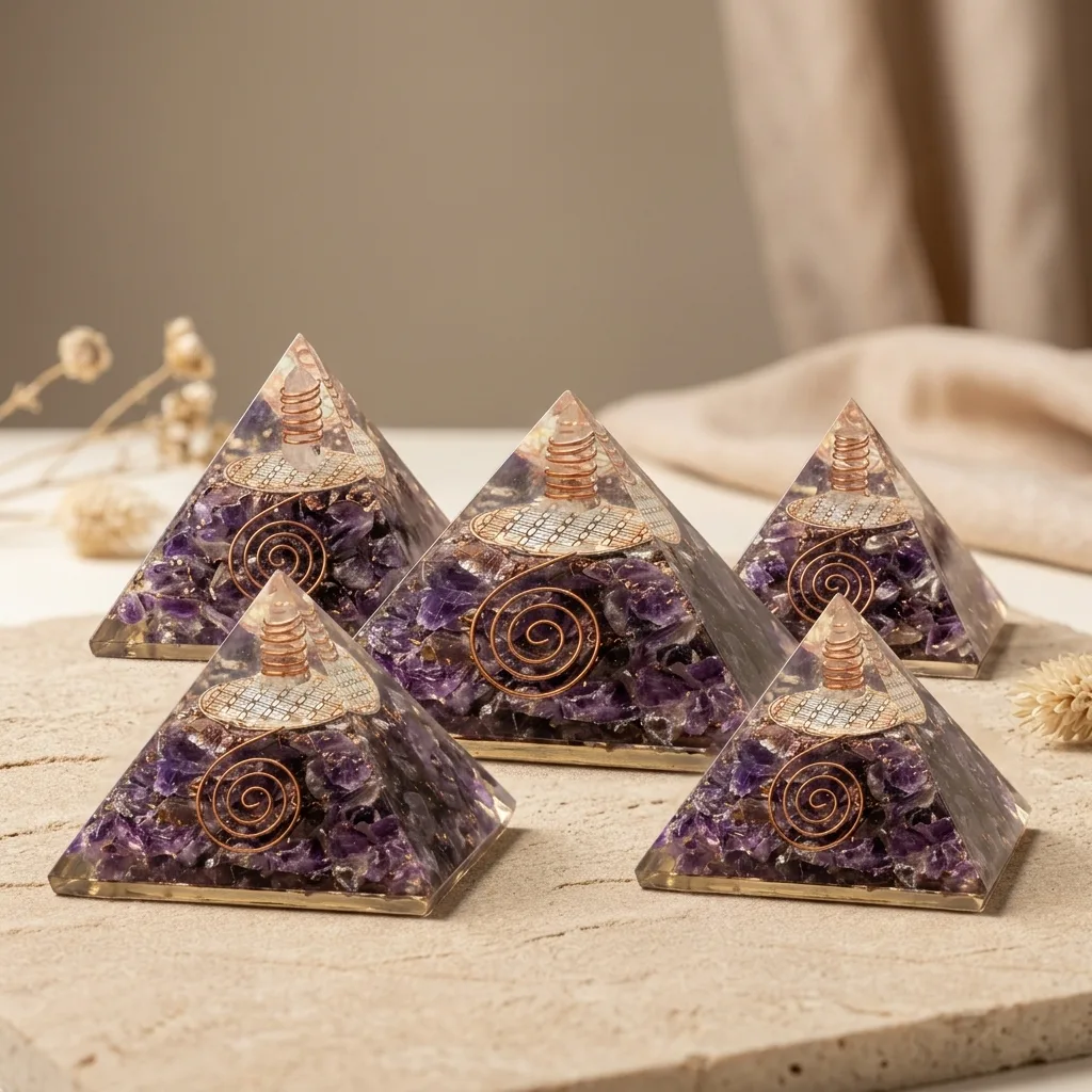 Amethyst Orgone - 7.5 cm