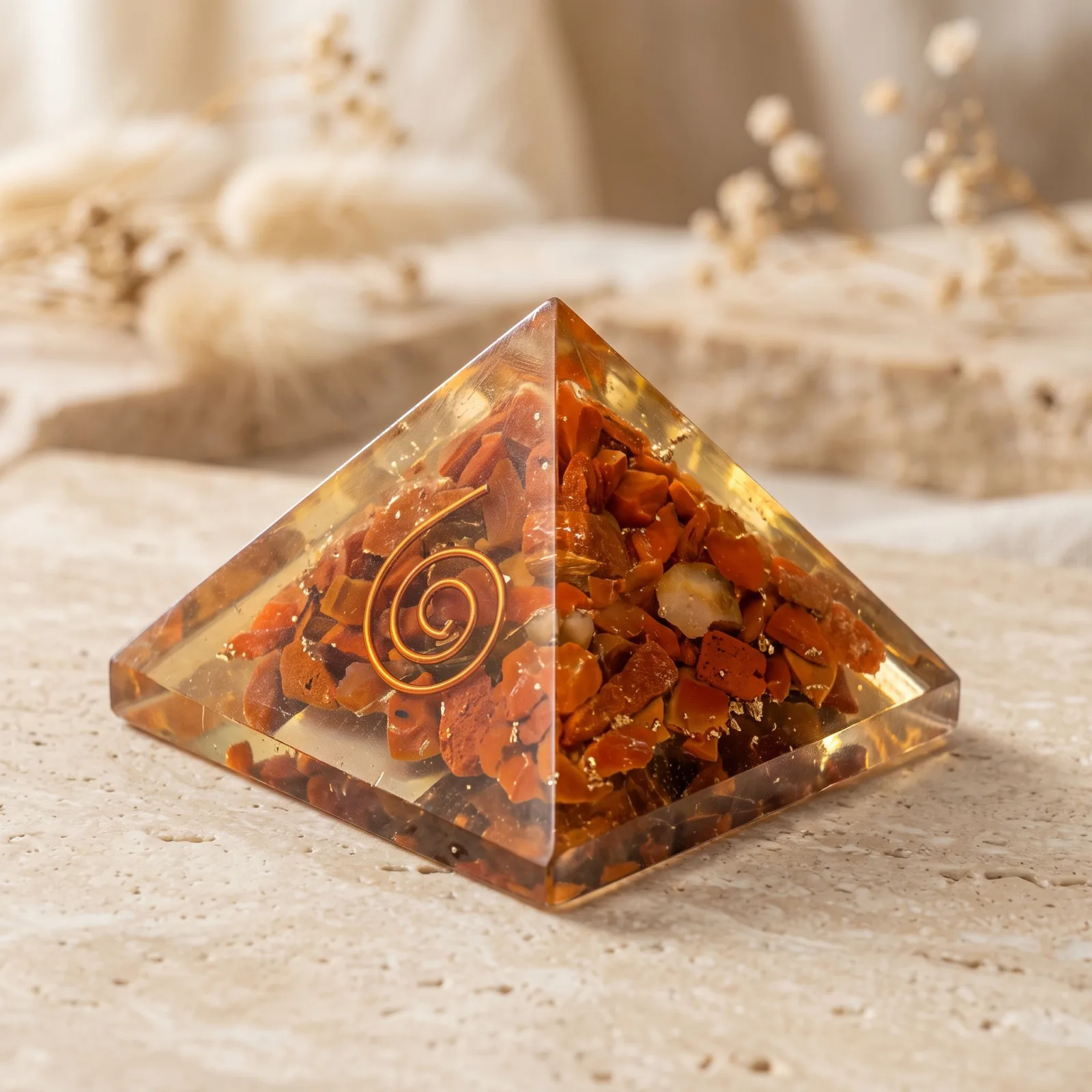 Red Jasper Orgone - 4 cm