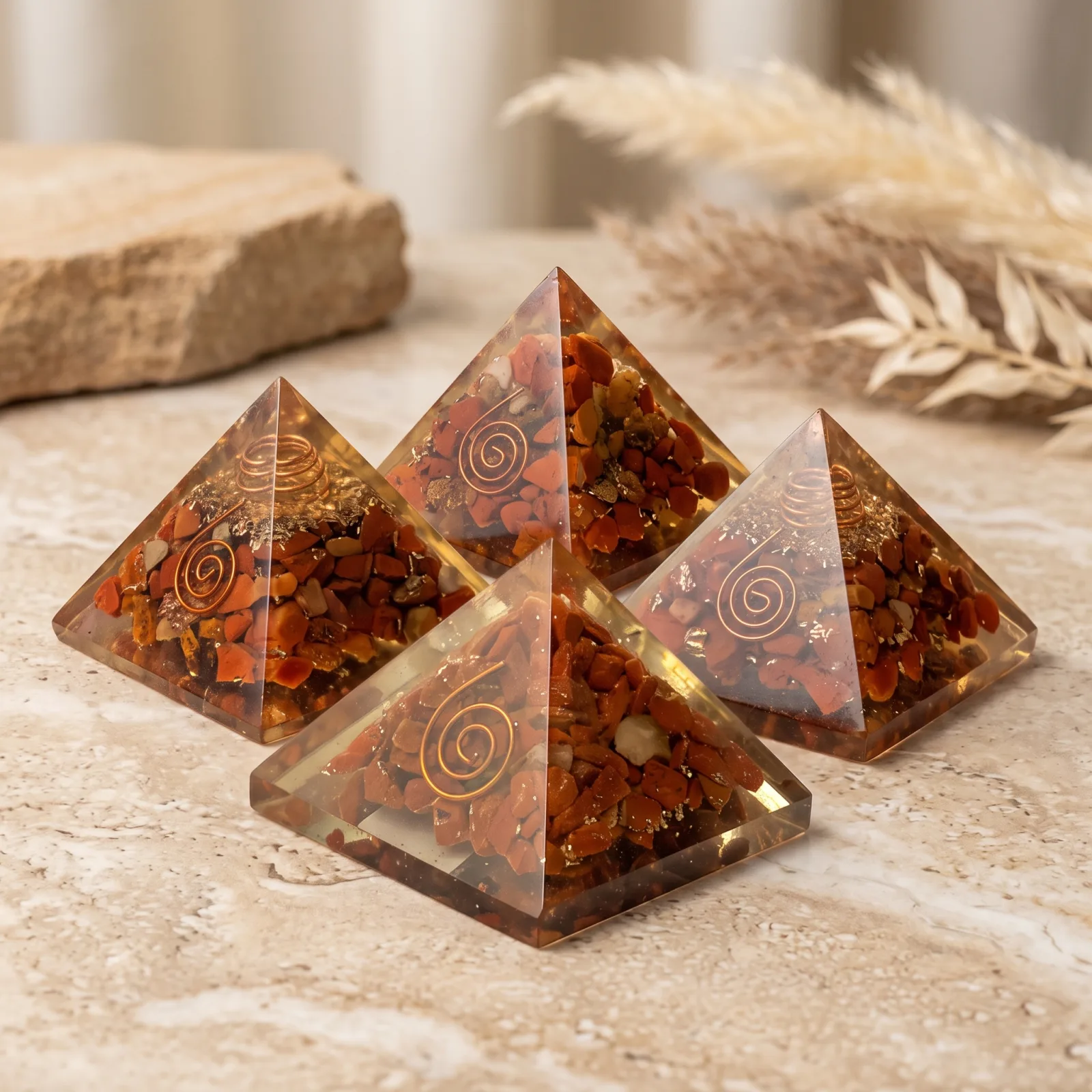 Red Jasper Orgone - 4 cm