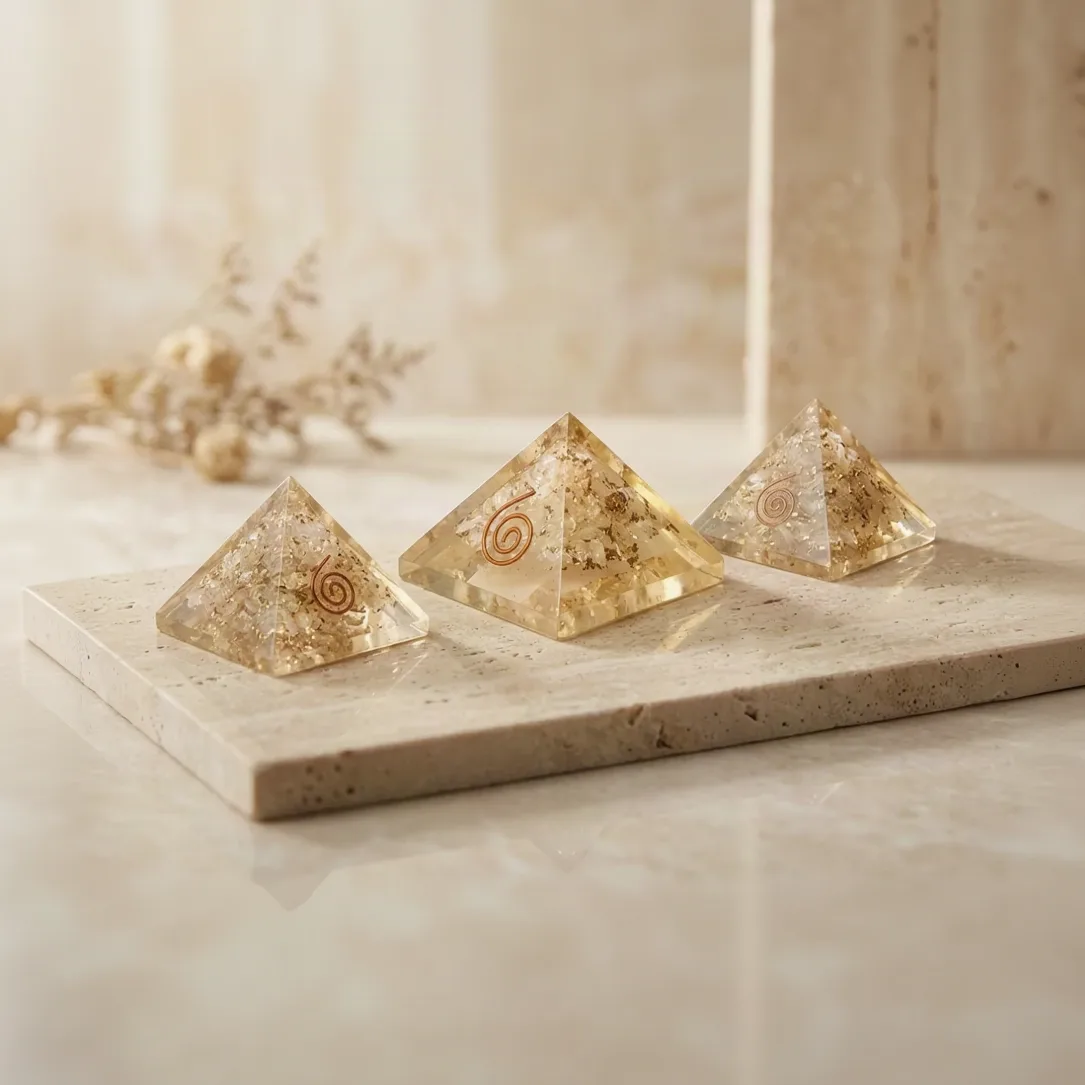 Clear Quartz Orgone - 4 cm