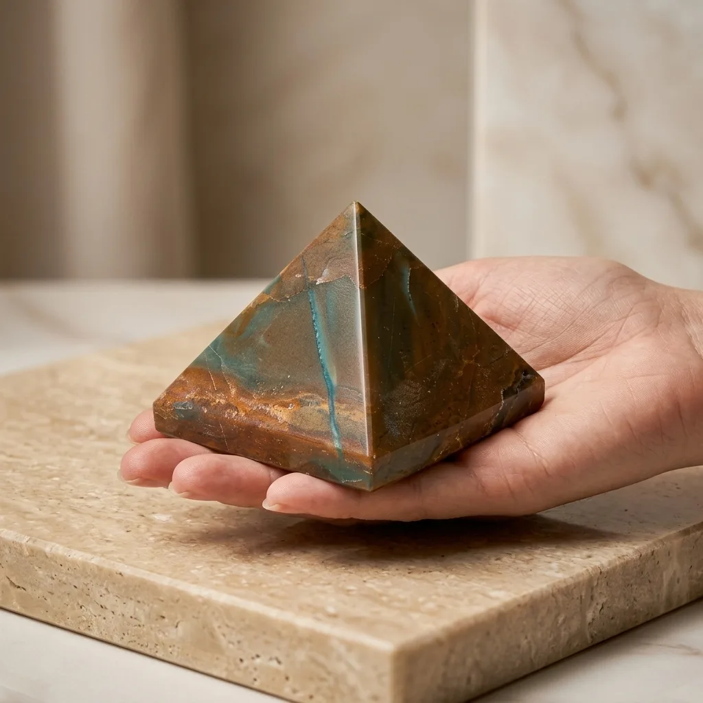 Bloodstone Pyramid - 2.5-4 cm