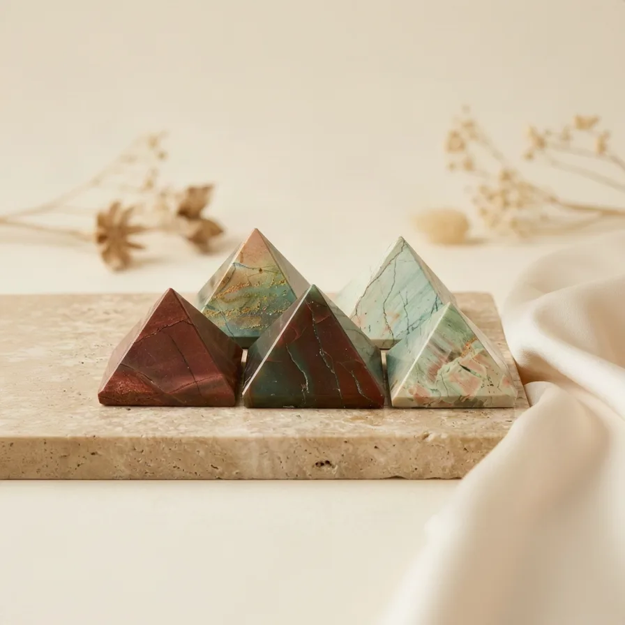 Bloodstone Pyramid - 2.5-4 cm
