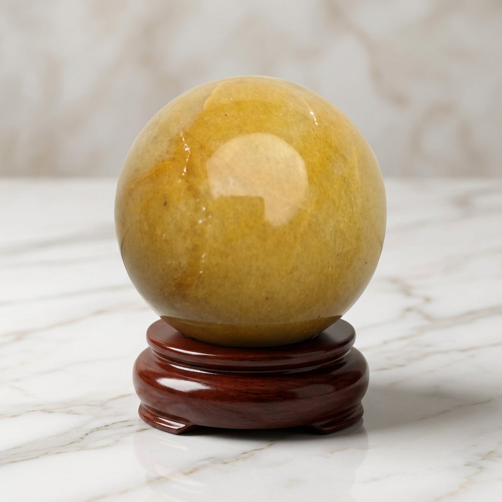 Yellow Jasper Ball