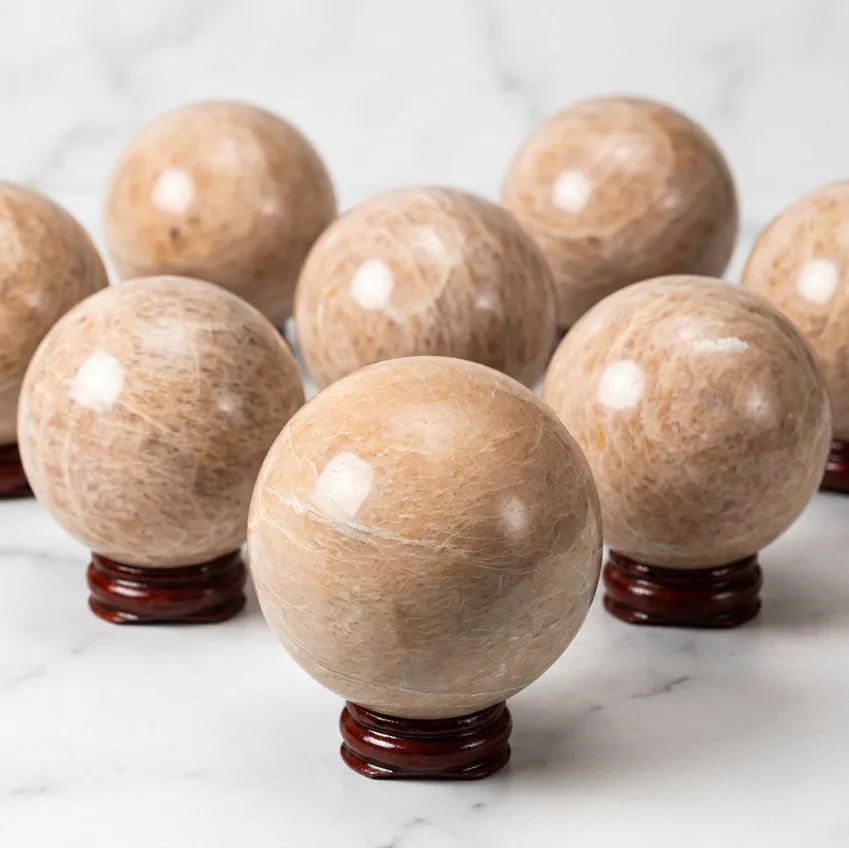 Peach Moonstone Ball