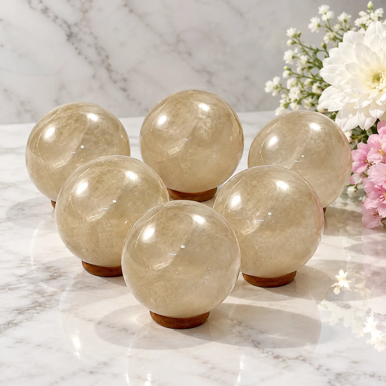 Smoky Quartz Ball