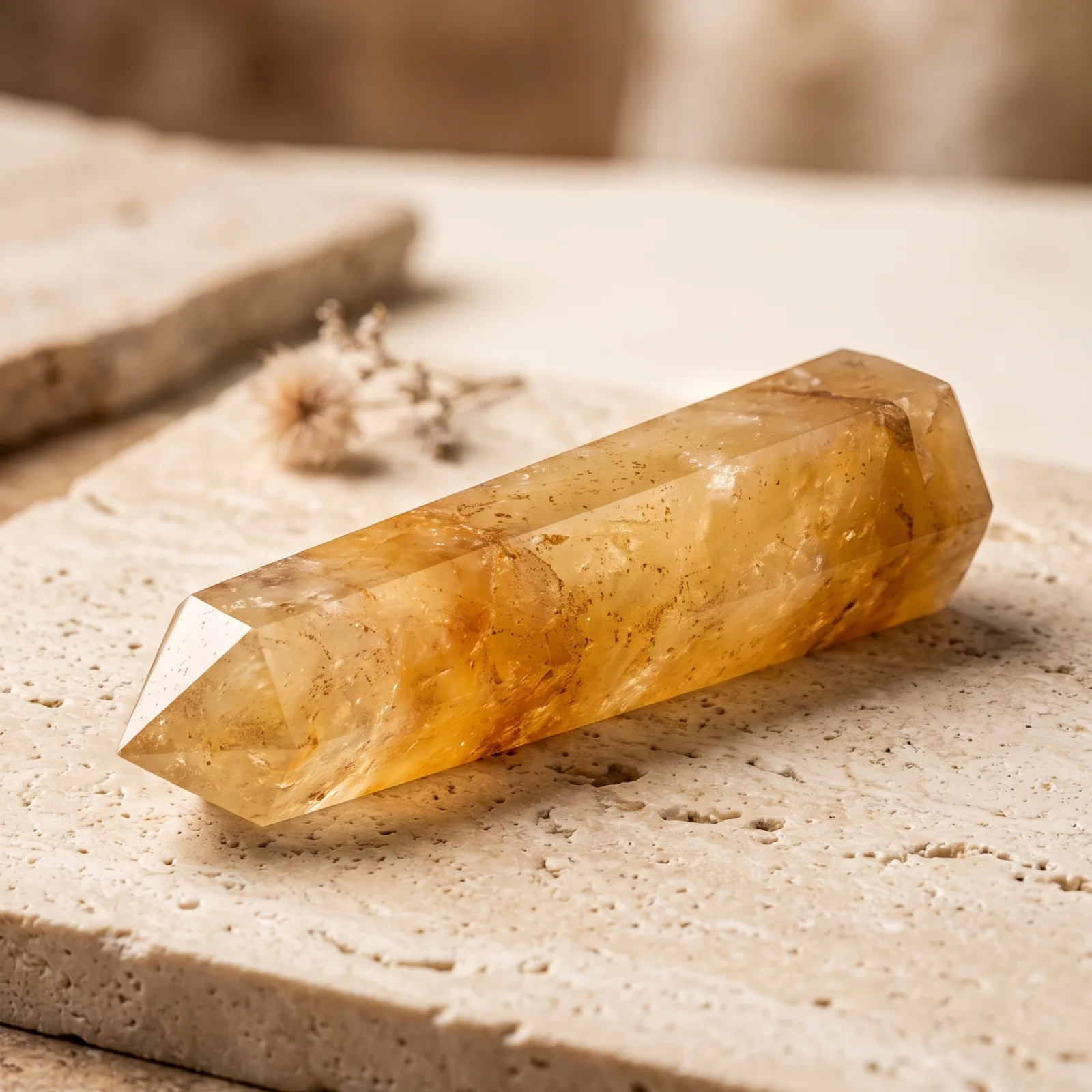 Yellow aventurine Pencil
