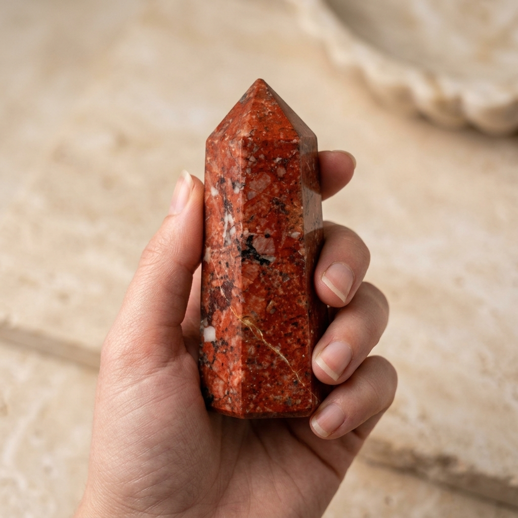 Red Jasper with BT Pencil