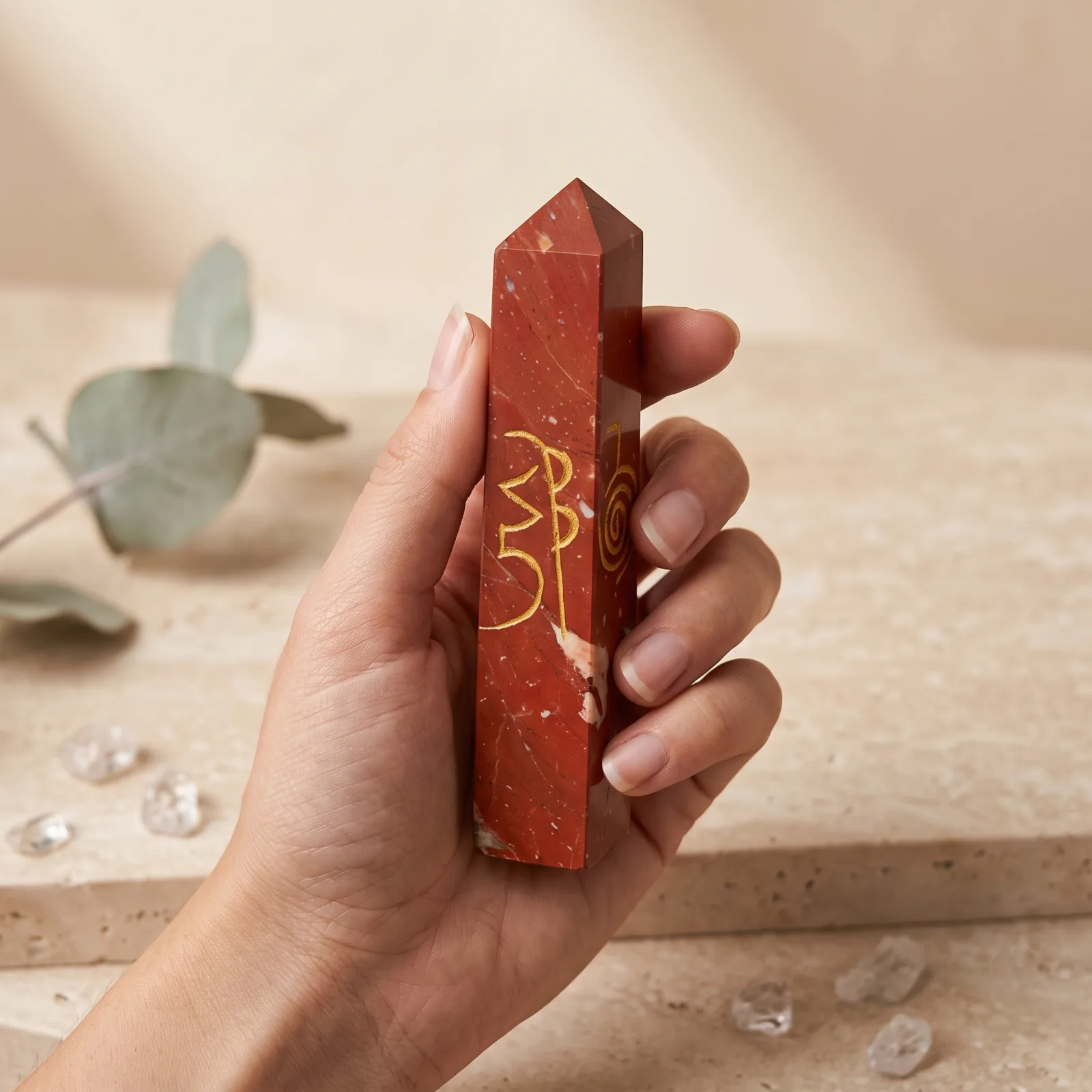 Red Jasper Tower Rekhi