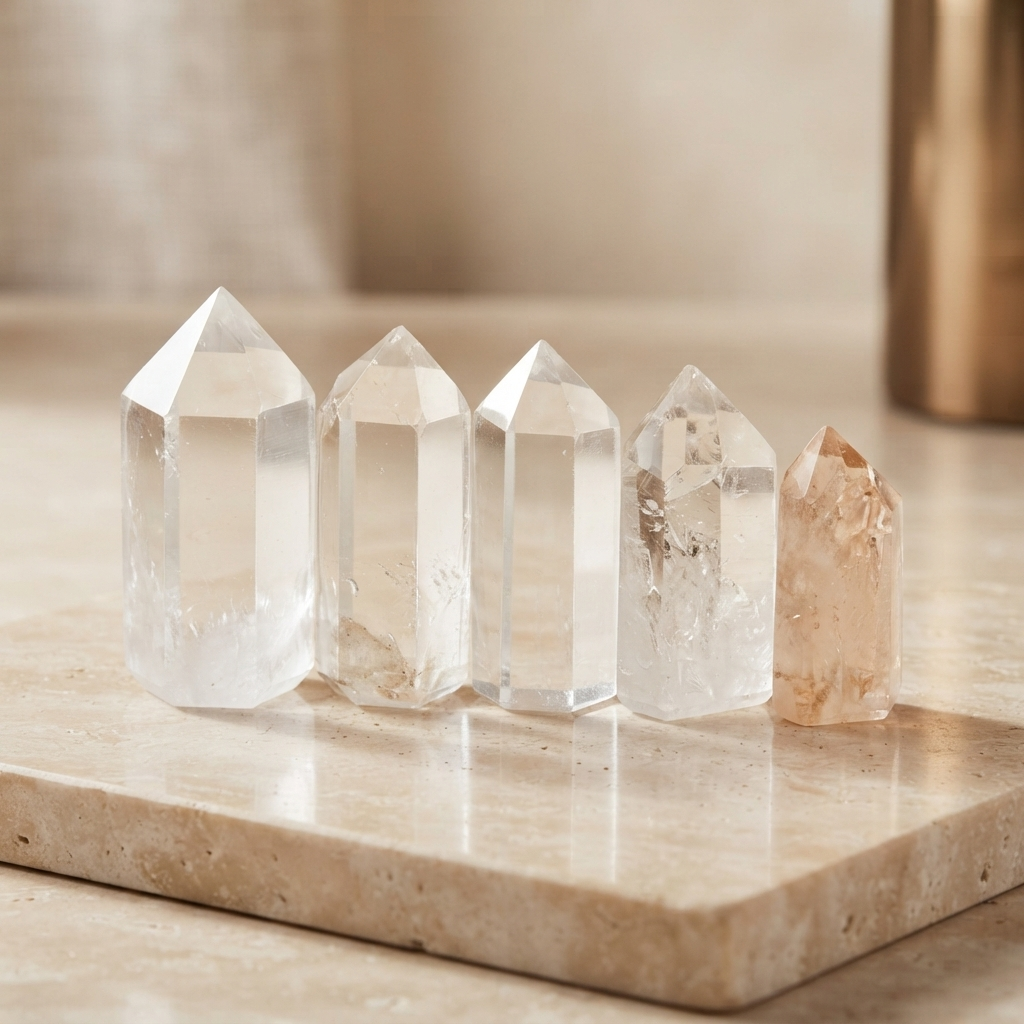 Clear Quartz Tower ID